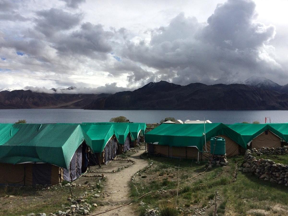 Pangong Delight Camps And Cottages Spangmik Eksteriør billede