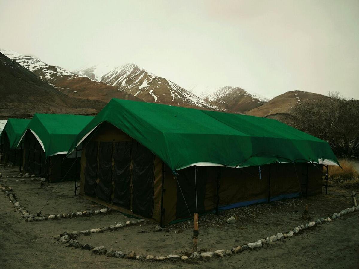 Pangong Delight Camps And Cottages Spangmik Eksteriør billede