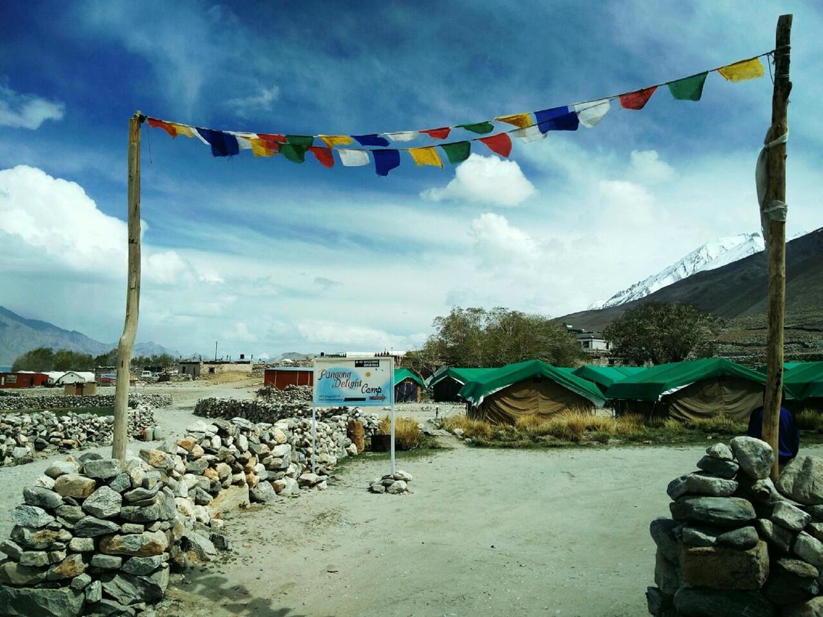 Pangong Delight Camps And Cottages Spangmik Eksteriør billede
