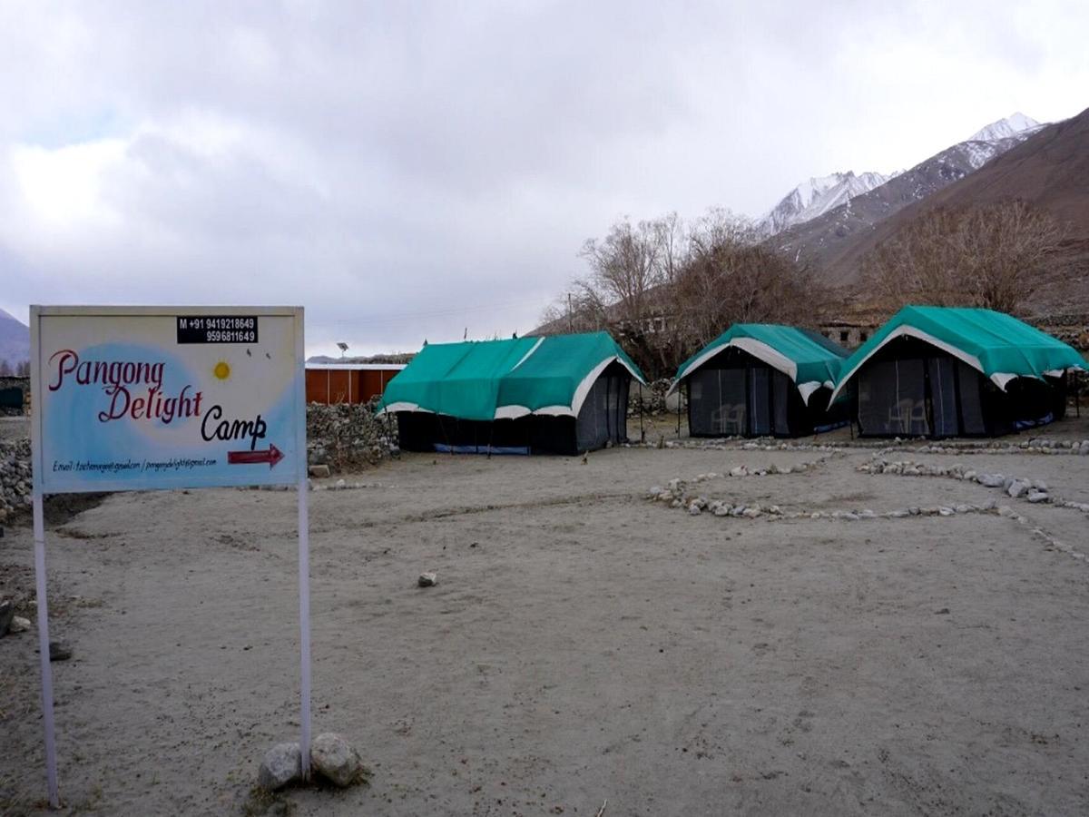 Pangong Delight Camps And Cottages Spangmik Eksteriør billede